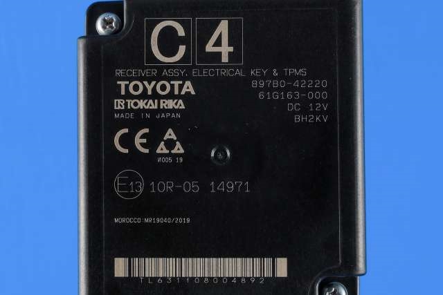 Styreenhet diverse til Toyota RAV4 2019-->> (Type V)  (TOYOTA|897B0-42220|)