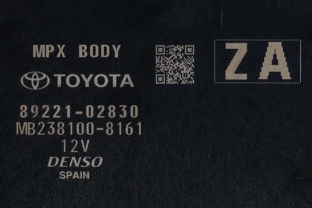 Styreenhet diverse til Toyota Corolla 2019-->> (TOYOTA|89221-02830|)