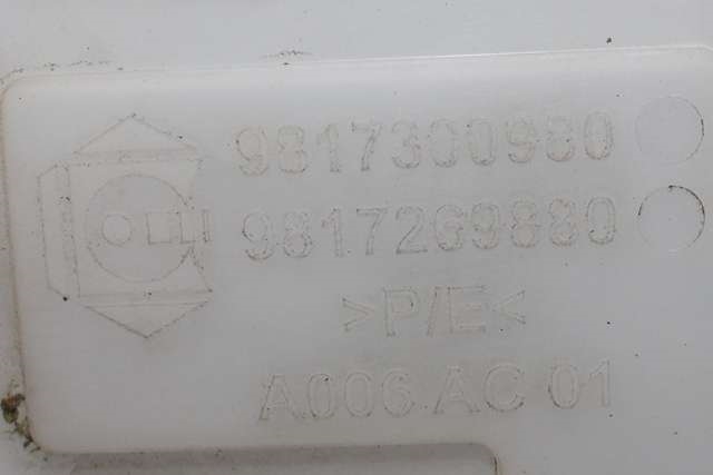 Spylertank foran til Toyota Proace City 2020-->> (PSA|98 173009 80|)