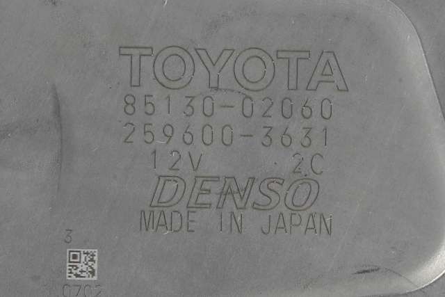 Viskermotor bakrute til Toyota Corolla 2019-->>  (DENSO|259600-3631|85130-02060|)