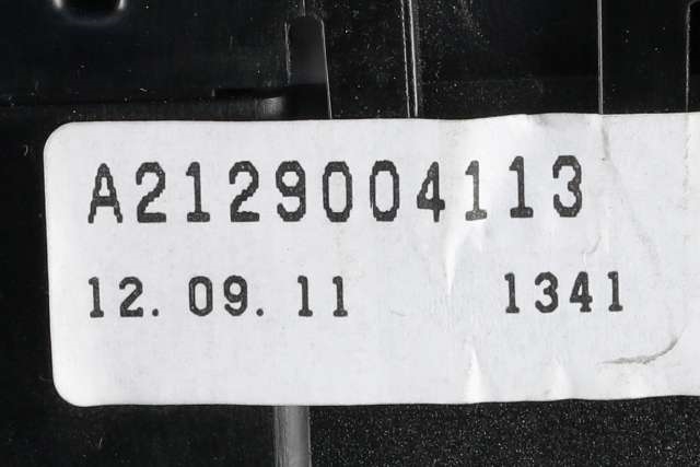 Instrumentpanel til Mercedes E-Klasse 2009-2013 (Fase 1) (W212) (W212) (MERCEDES|A 212 900 41 13|)