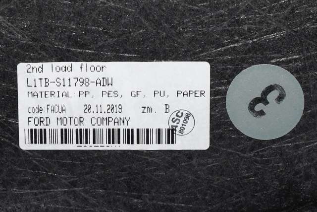 Bagasjerom teppe/gulvplate til Ford Puma 2019-->>  (FORD|L1TB-S11798-ADW|)