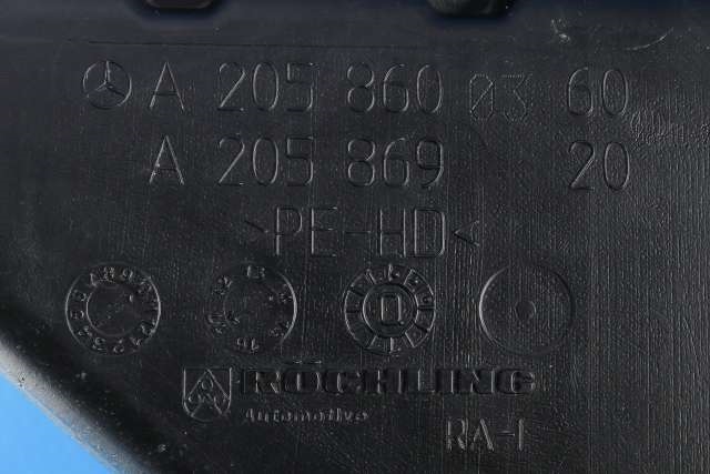 Spylertank foran til Mercedes GLC 2015-2022 (X253) (X253) (MERCEDES|A 205 860 03 60|)
