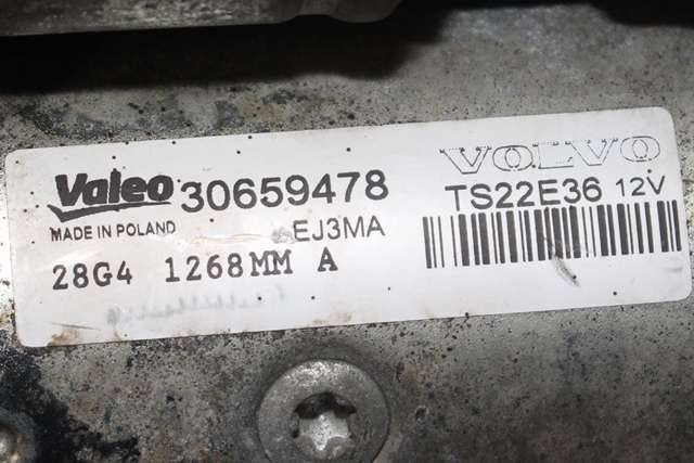 Starter diesel til Volvo V70 2014-2016 (Type III, Fase 2) (VALEO|TS22E36|30659478|)
