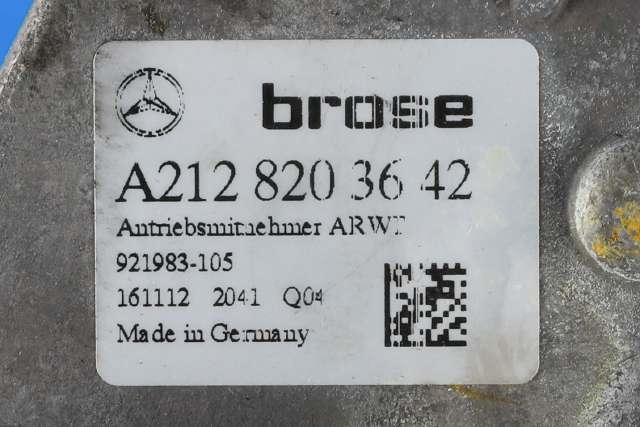 Baklukeåpner motor til Mercedes E-Klasse 2009-2013 (Fase 1) (W212) (W212) (MERCEDES|A 212 820 36 42|)