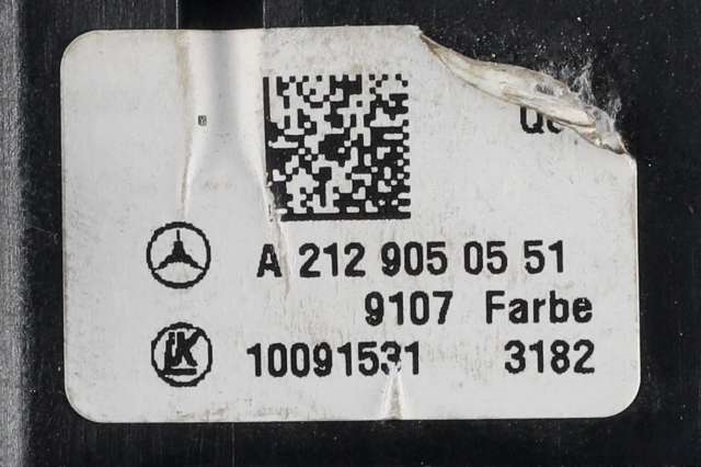 Bryter lys til Mercedes E-Klasse 2009-2013 (Fase 1) (W212) (W212) (MERCEDES|A 212 905 05 51|)