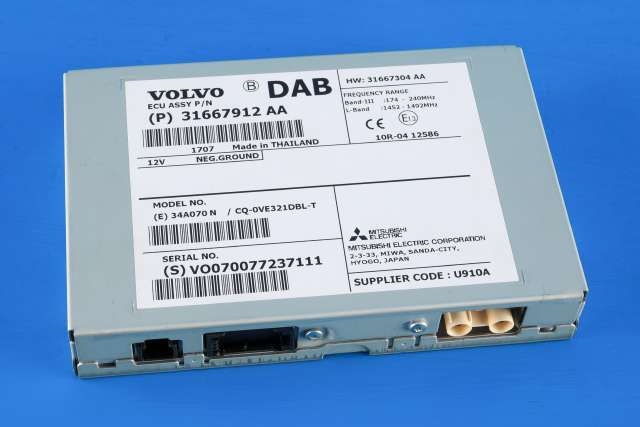Styreenhet DAB til Volvo V60/V60 CC 2013-2018 (Type I, Fase 2) (VOLVO|31667912 AA|)