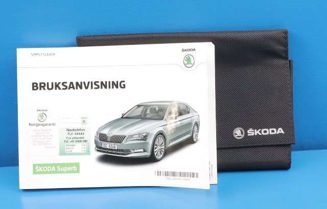 Instruksjonsbok til Škoda Superb, 2015-->> (Type III)