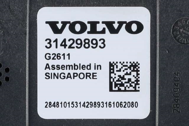 Sensor radar til Volvo V60/V60 CC 2013-2018 (Type I, Fase 2)  (VOLVO|31429893|)