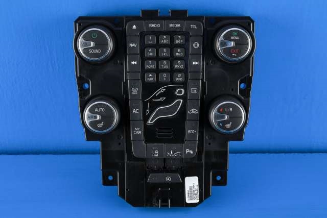 Bilstereo navigasjon betjeningspanel til Volvo V40, 2012-2019  (VOLVO|31398642)