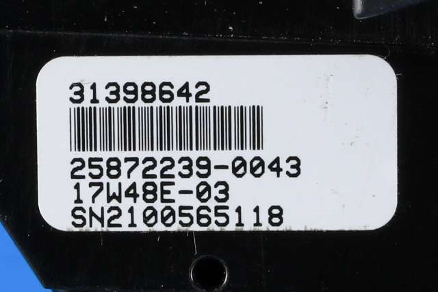 Bilstereo navigasjon betjeningspanel til Volvo V40 2012-2019  (VOLVO|31398642|)