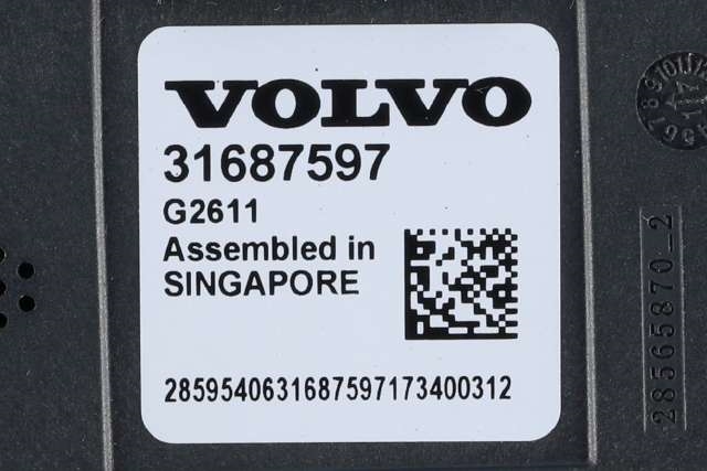 Sensor radar til Volvo V40 2012-2019  (VOLVO|31687597|)