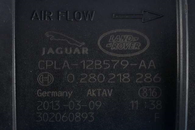 Luftmengde/luftmassemåler til Land Rover Range Rover 2013-->> (Type IV)  (BOSCH|0 280 218 286|CPLA-12B579-AA|)