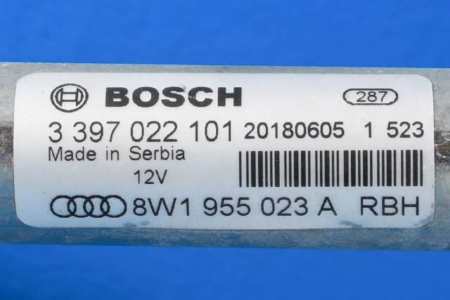 Viskermotor frontrute komplett m/overføring til Audi RS4 2018-->>  (VAG|8W1 955 023 A|)