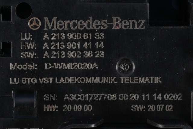 Styreenhet diverse til Mercedes E-Klasse 2016-2023 (W213) (W213) (MERCEDES|A 213 900 61 33|)