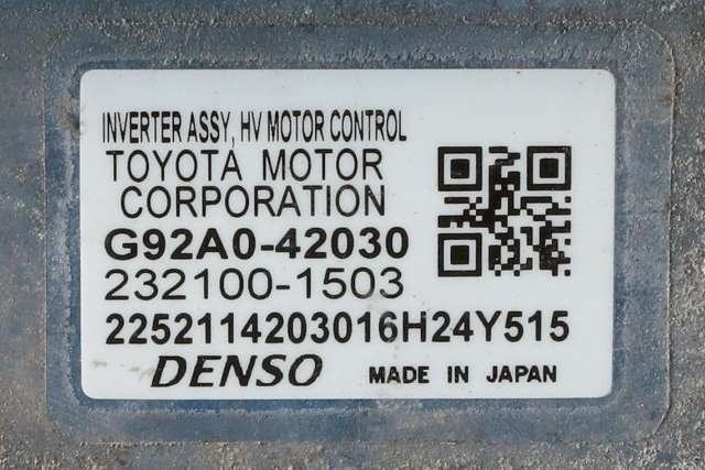 Inverter hybrid til Toyota RAV4 2016-2019 (Type IV, Fase 2)  (TOYOTA|G92A0-42030|)