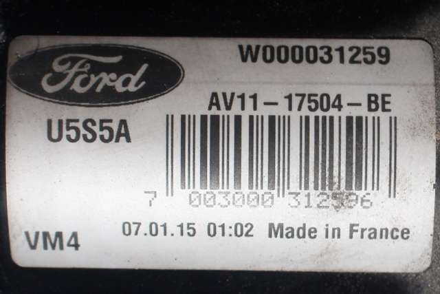 Viskermotor foran høyre til Ford B-Max 2012-2017  (FORD|AV11-17504-BE|)