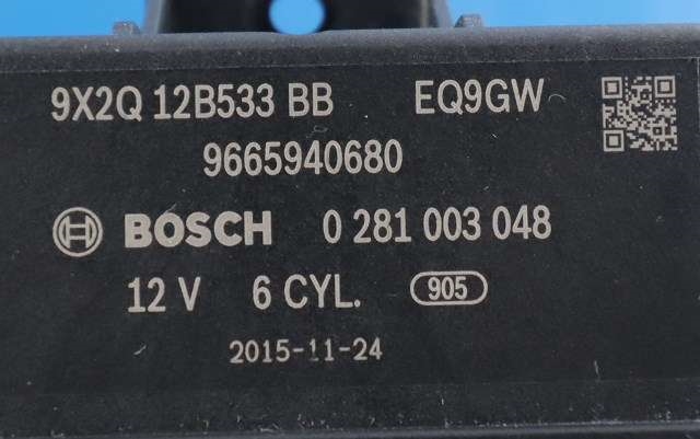 Rele gløde til Land Rover Discovery 2009-2017 (Type IV)  (BOSCH|0 281 003 048|9X2Q-12B533-BB|)
