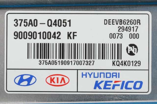 Styreenhet batteri til Kia e-Soul 2019-->> (Type III)  (KIA|375A0-Q4051|)