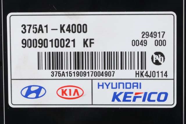 Styreenhet batteri til Kia e-Soul 2019-->> (Type III)  (KIA|375A1-K4000|)