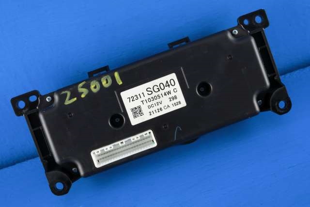 Varmeapparat betjening til Subaru Forester 2013-2019 (Type IV) (SUBARU|72311-SG040|)