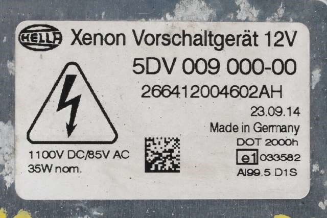 Frontlykt høyre xenon til Ford S-Max 2010-2015 (Type I, Fase 2)  (FORD|6M21-13D154-AL|)