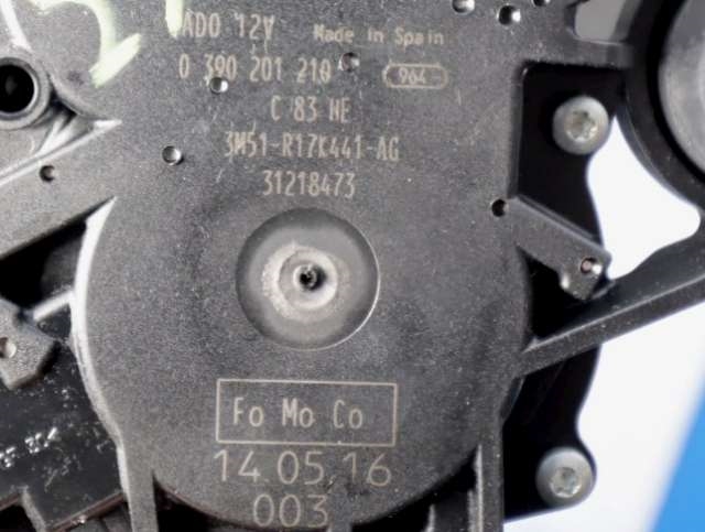 Viskermotor bakrute til Ford S-Max 2010-2015 (Type I, Fase 2) (FORD|3M51-R17K441-AG|)