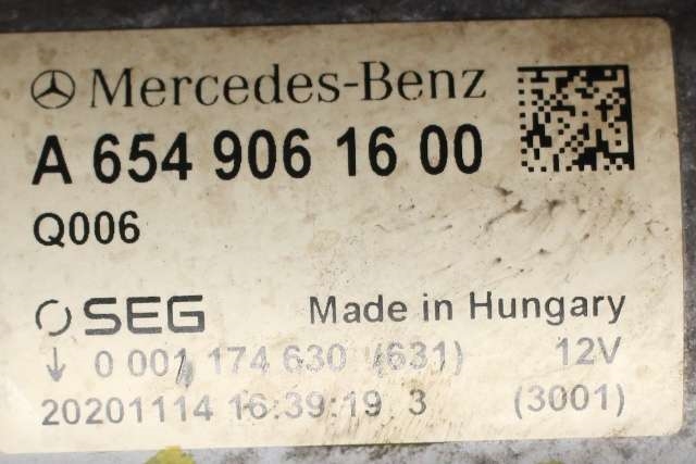 Starter diesel til Mercedes E-Klasse 2016-2023 (W213) (W213) (MERCEDES|A 654 906 16 00|)