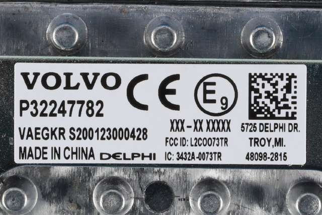 Dashbord trådløs mobillader til Volvo XC40 2018-2024  (VOLVO|P32247782|)