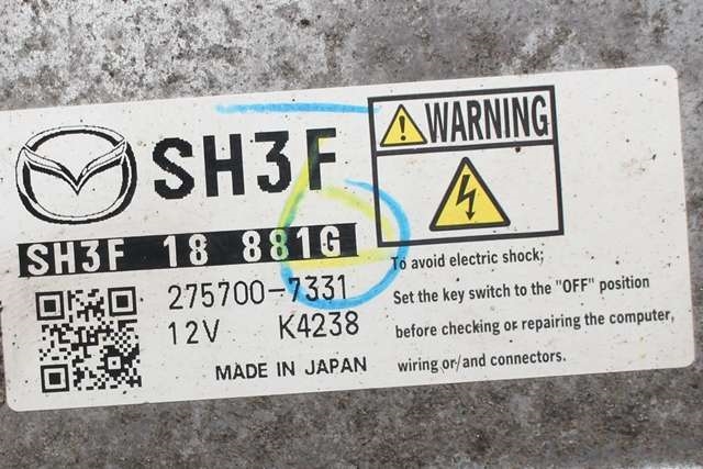 Styreenhet motor til Mazda CX-5 2012-2017 (Type I)  (DENSO|275700-7331|SH3F-18-881G|)