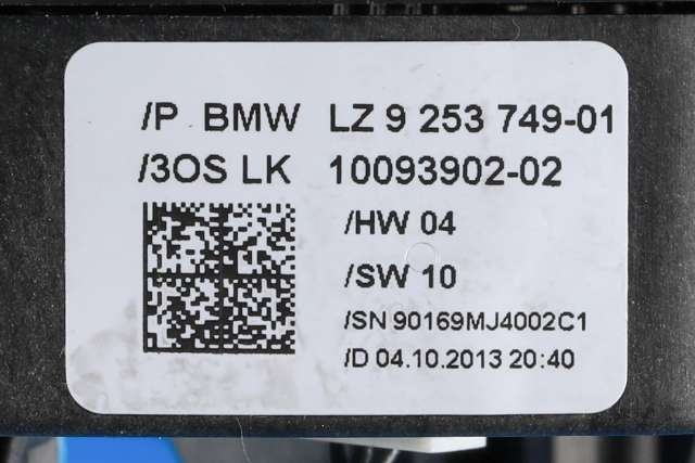 Bryter combi til BMW 3-Serie 2012-2018 (F30/F31/F34) (F30/F31/F34) (BMW|9 253 749|)
