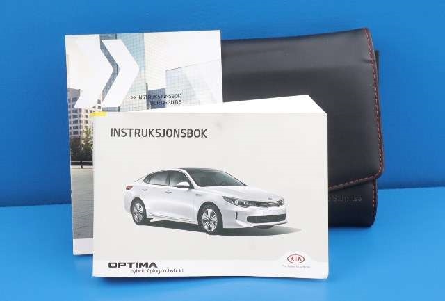 Instruksjonsbok til Kia Optima, 2017-2020  