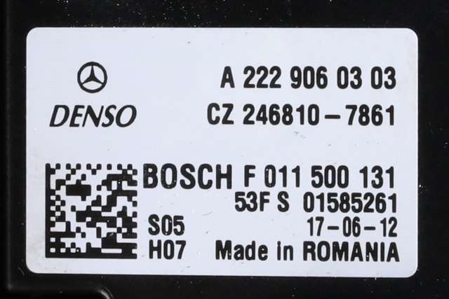 Varmeapparat motor til Mercedes GLA 2014-2020 (X156) (X156) (MERCEDES|A 246 906 16 01|A 222 906 03 03|)