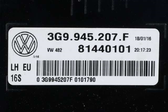 Baklykt venstre ytre til VW Passat 2015-2019 (Fase 1) (B8) (B8) (VAG|3G9 945 207 F|)