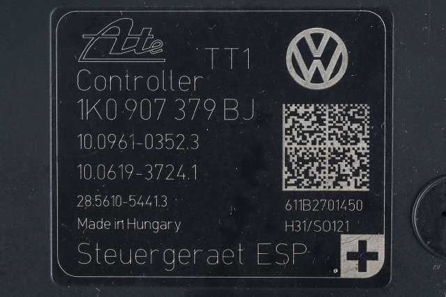 ABS sentral til Škoda Yeti 2009-2013 (Fase 1)  (VAG|1K0 614 517 DE|)