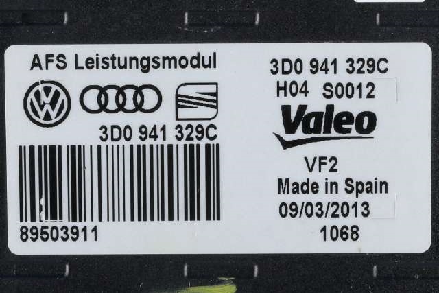 Styreenhet lys (LCM - Light Control Module) til VW Passat 2011-2015 (B7) (B7) (VAG|3D0 941 329 C|)