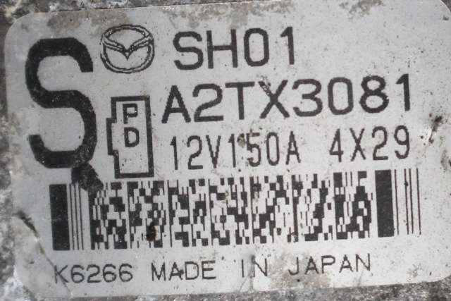 Dynamo diesel til Mazda CX-5 2012-2017 (Type I)  (MITSUBISHI|A2TX3081|)