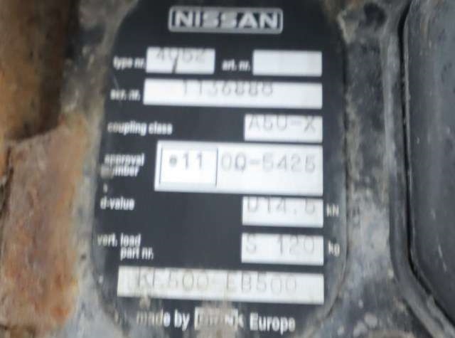 Hengerfeste til Nissan Pathfinder 2010-2014 (Fase 2) (R51) (R51) (NISSAN|KE500-EB500|)