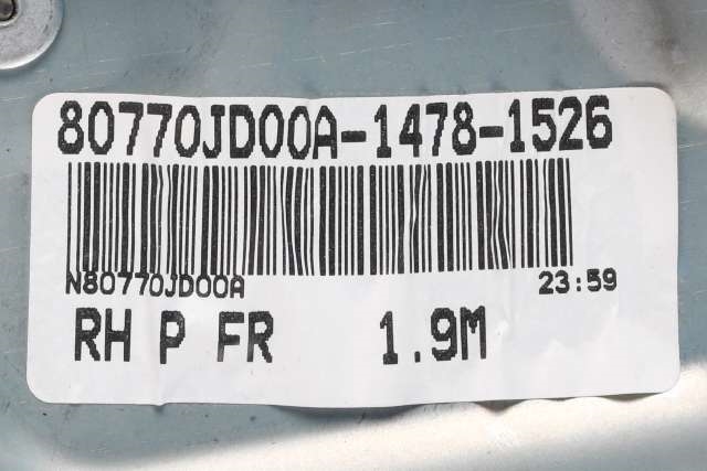 Ruteheis høyre foran til Nissan Qashqai 2007-2010 (Type I, Fase 1)