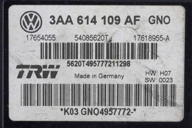 ABS sentral til VW Passat 2011-2015 (B7) (B7) (VAG|3AA 614 109 AF|)