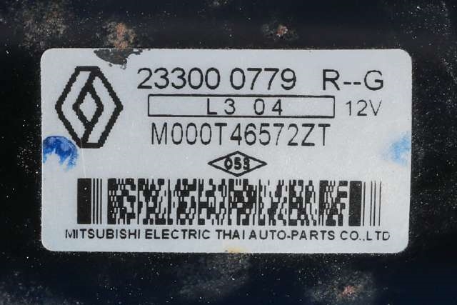 Starter til Renault Captur 2013-2020 (Type I) (RENAULT|2330 00779R|)