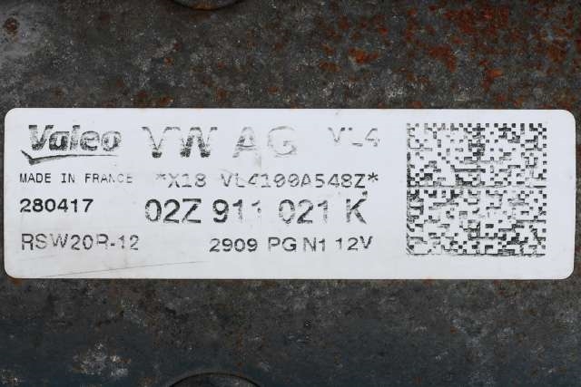 Starter diesel til Audi Q2 2016-->> (VALEO|RSW20R-12|02Z 911 021 K|)