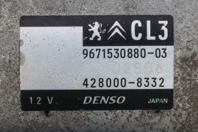 Starter til Peugeot 2008 2013-2019 (Type I) (DENSO|428000-8332|96 715308 80|)
