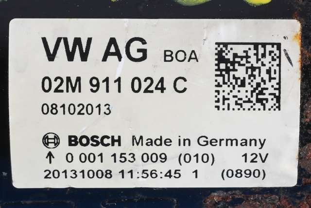 Starter diesel til VW Passat 2011-2015 (B7) (B7) (BOSCH|0 001 153 009|02M 911 024 C|)