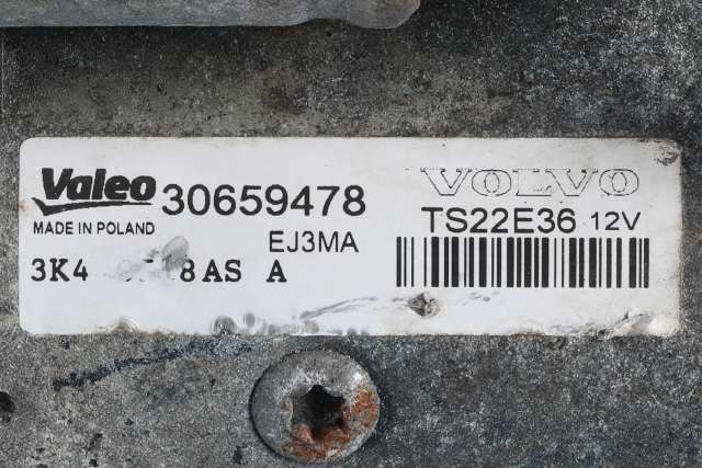 Starter diesel til Volvo V60/V60 CC 2013-2018 (Type I, Fase 2)  (VALEO|TS22E36|30659478|)