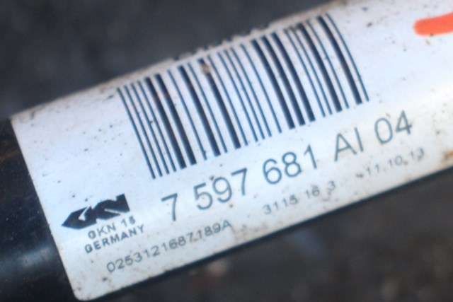 Drivaksel venstre bak, diesel/automat til BMW 3-Serie 2012-2018 (F30/F31/F34) (F30/F31/F34) (BMW|7 597 681|)