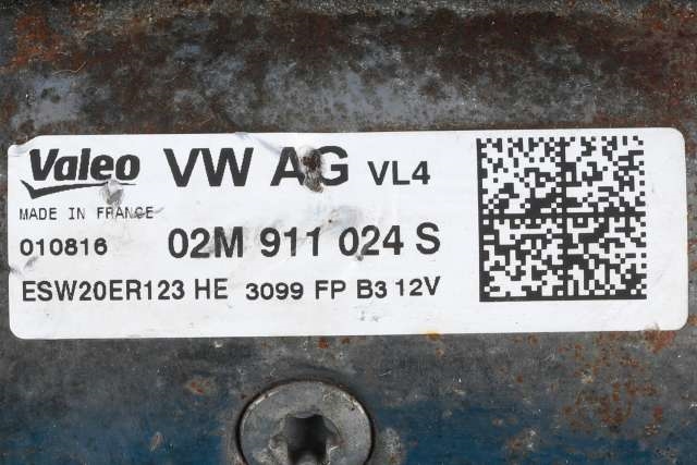 Starter diesel til VW Golf VII 2012-2017 (Fase 1)  (VALEO|ESW20ER123|02M 911 024 S|)
