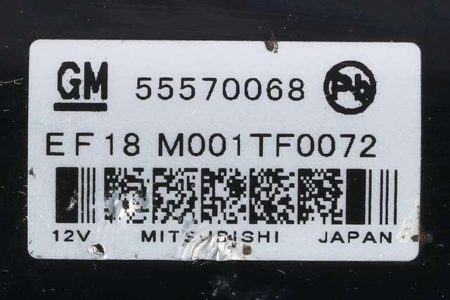 Starter diesel til Opel Astra J 2010-2015  (GM|55 570 068|)