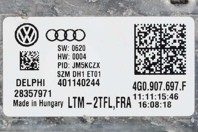 Styreenhet lys (LCM - Light Control Module) til VW Passat 2015-2019 (Fase 1) (B8) (B8) (VAG|4G0 907 697 F|)