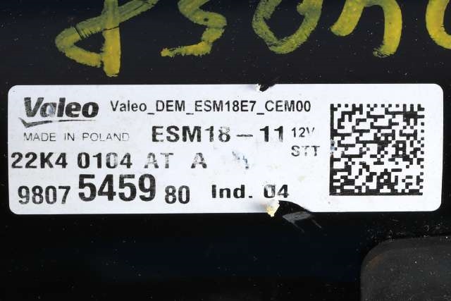 Starter til Peugeot 208 2012-2019 (Type I) (VALEO|ESM1811|98 075459 80|)